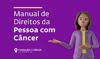 Fundação lança manual para pessoas com câncer