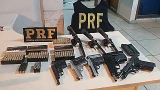 Armas oriundas do tráfico podem ser destinadas à Polícia Federal e PRF
