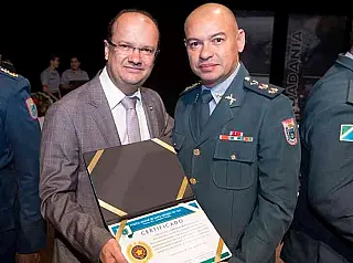 Barbosinha é patrono de curso de inteligência policial da PM
