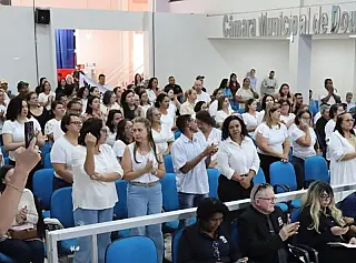 Agentes de Saúde agradecem prefeito Marçal