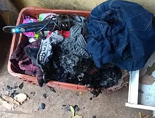 Mãe que deixou filho trancado em casa que pegou fogo é detida