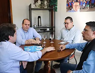 Alan Guedes recebe Sebrae e Famasul na Expoagro