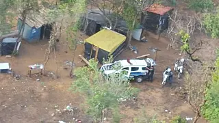 Homens são presos após atiraram em motorista e tentarem roubar caminhão