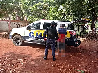 Guarda prende suspeito de furto em conveniência e recupera produtos roubados