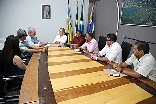 Câmara recebe deputado Geraldo e reivindica emendas para infraestrutura, saúde e proteção à mulher