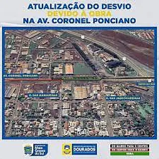 Avenida Coronel Ponciano segue interditada no sentido Sul