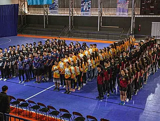 Pesquisa e jogos marcam Evento Esportivo em Colégio