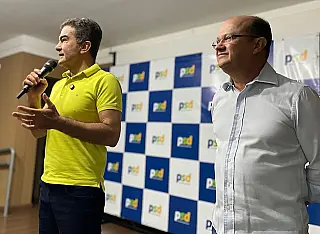 Com Barbosinha, Marçal invoca parceria do Estado