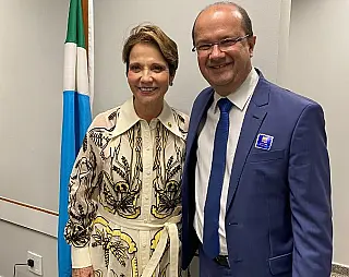 Vice representa Riedel em posse de eleitos do MS