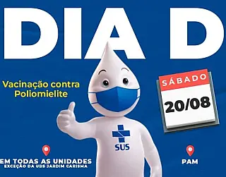 Dourados vacina contra a Poliomielite
