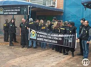Com medo de 'lista de execução do PCC', servidores penitenciários param em MS