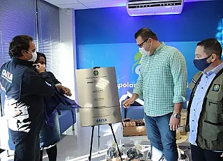 Presidente da Caixa abriu agência Agro de Dourados em projeto com 80 unidades