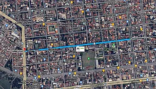 Agetran trabalha na mudança de circulação em trecho da rua Oliveira Marques