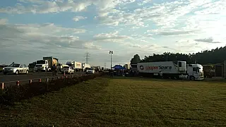 MS tem quatro bloqueios em rodovias estaduais e nenhum em rodovias federais