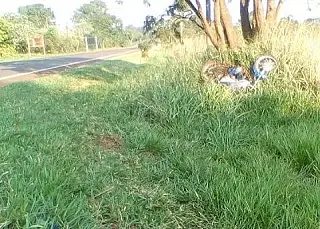Condutor perde controle de moto e morre na rodovia MS 376