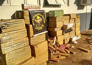 DOF apreende mais de 2 toneladas de maconha