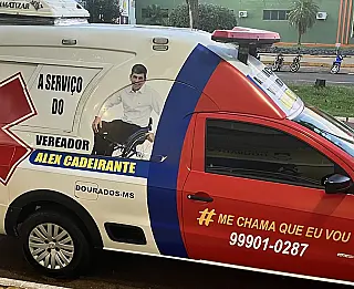 Alex Cadeirante monta ambulância para ajudar população