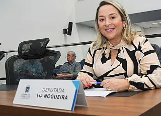 Lia Nogueira pede recapeamento e redutor de velocidade na BR-376