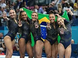 Equipe da ginástica artística conquistou a inédita medalha de bronze