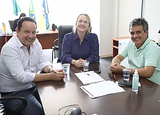 Liandra recebe secretário do Governo e vereador da Capital