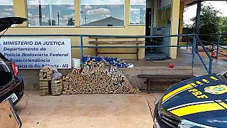 Homem é preso na BR-163 com droga e munições que seriam entregues no Mato Grosso