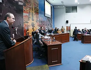 Promotor de Justiça fala na Câmara sobre campanha de incentivo a doações do IR