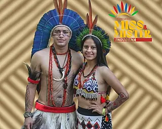 Comunidades da aldeia escolhem Miss e Mister Indígena