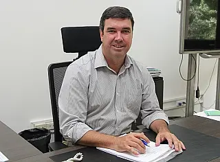 Eduardo Riedel fala sobre agronegócio na Casa da Aced da Expoagro