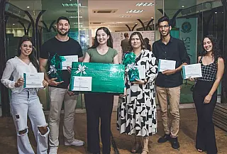 Egressos de Arquitetura e Urbanismo da Unigran ganham premiação estadual