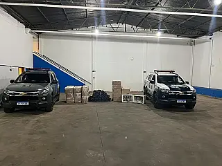 Polícia apreende quase 1 tonelada de cocaína em galpão localizado em avenida de Campo Grande