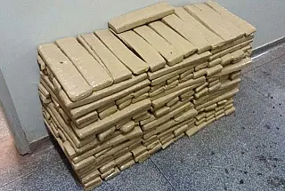 Policiais encontram 161 quilos de maconha ao atender acidente em rodovia