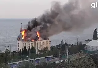 Ataque russo destroi castelo histórico