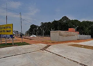Com 85% concluída, nova Feira Livre deve funcionar já em novembro