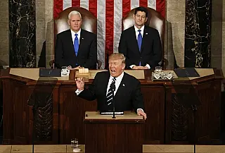 Em seu primeiro discurso Trump defende imigração por mérito