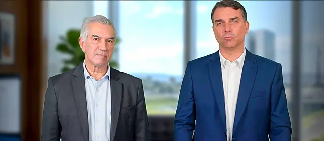 Reinaldo se une a Flávio Bolsonaro para o Brasil vencer