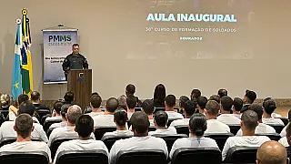 Polícia Militar realiza Aula Inaugural em Dourados