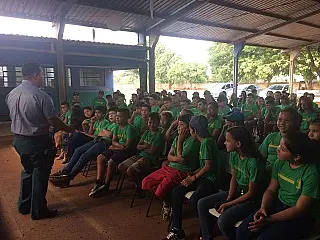 Projeto educativo da PM atinge 700 pessoas em dois dias na região de Caarapó