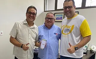 Cemar e Alan visitam empresa especializada em esterilização buscando parceria