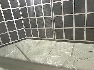Enfrentamento ao coronavírus com hospitais quase lotados e tendas ociosas