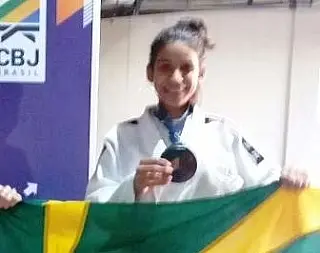 Judoca de Itaporã conquista bronze em Brasileiro Sub-18
