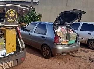 Veículos carregados de contrabando são flagrados pelo DOF