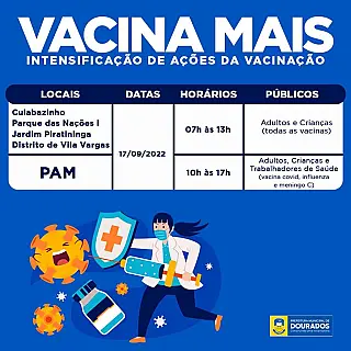 Prefeitura promove plantão de vacinação neste sábado