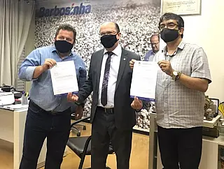 Juscelino pede ajuda de Barbosinha por reforma na escola CAIC em Dourados