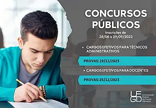 Inscrições abertas para dois concursos