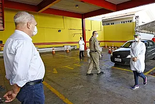 Testagem é retomada