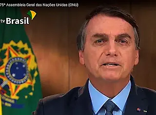 Bolsonaro fala em 'tolerância zero' ao crime ambiental na abertura de Assembleia da ONU