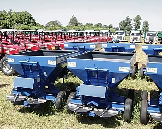 R$ 31 milhões em maquinário