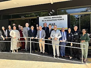 Vice-governador participa de inauguração da Central de Alternativas Penais