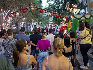 Alameda do Natal é inaugurada na Unigran