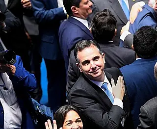 Reeleito, Pacheco prega fim de 'polarização tóxica'